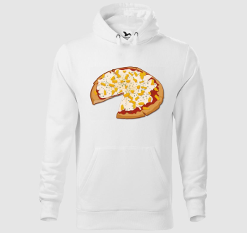Pizza kapucnis pulóver