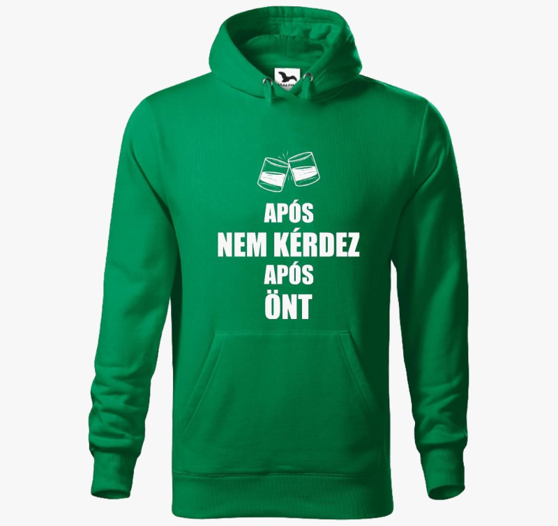 Após nem kérdez após önt kapucnis pulóver
