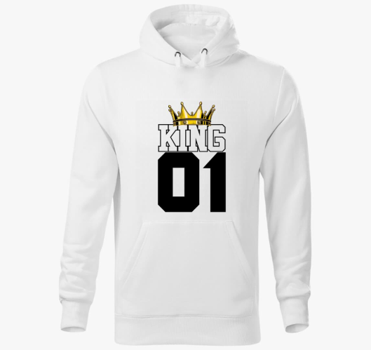 King 01 páros kapucnis pulóver...