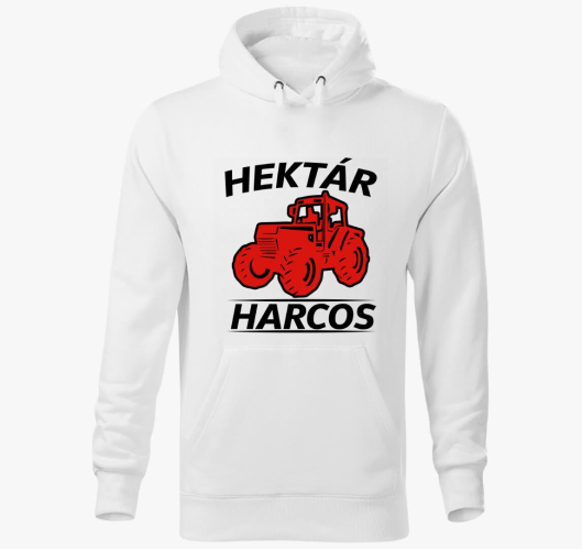 Hektár harcos traktoros kapucn...