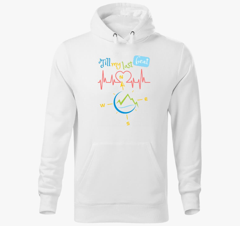 Till my last beat kapucnis pulóver