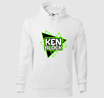 Ken Block feliratú kapucnis pulóver