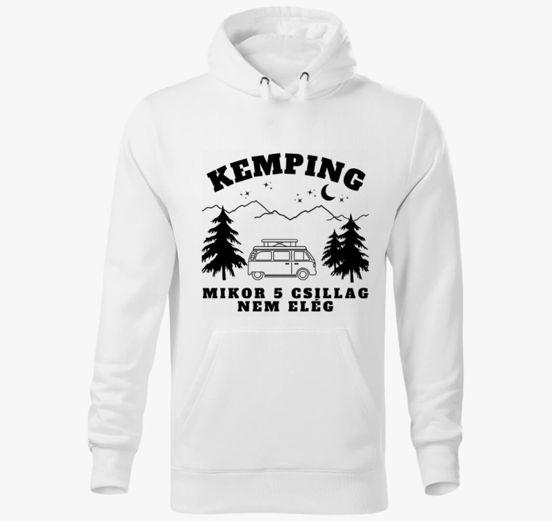 Campervan - Mikor 5 csillag nem elég kapucnis pulóver - magyar