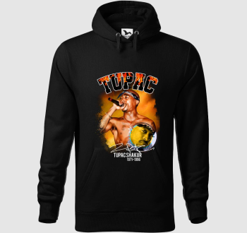 Tupac rapper kapucnis pulóver