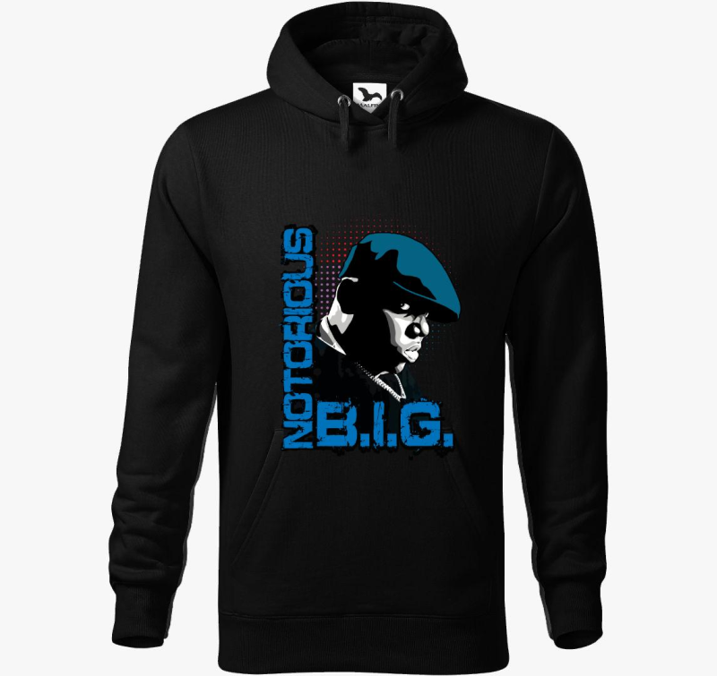 Notorious B.I.G face kapucnis pulóver