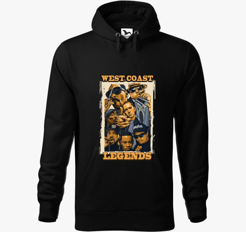 West Coast Legends kapucnis pulóver