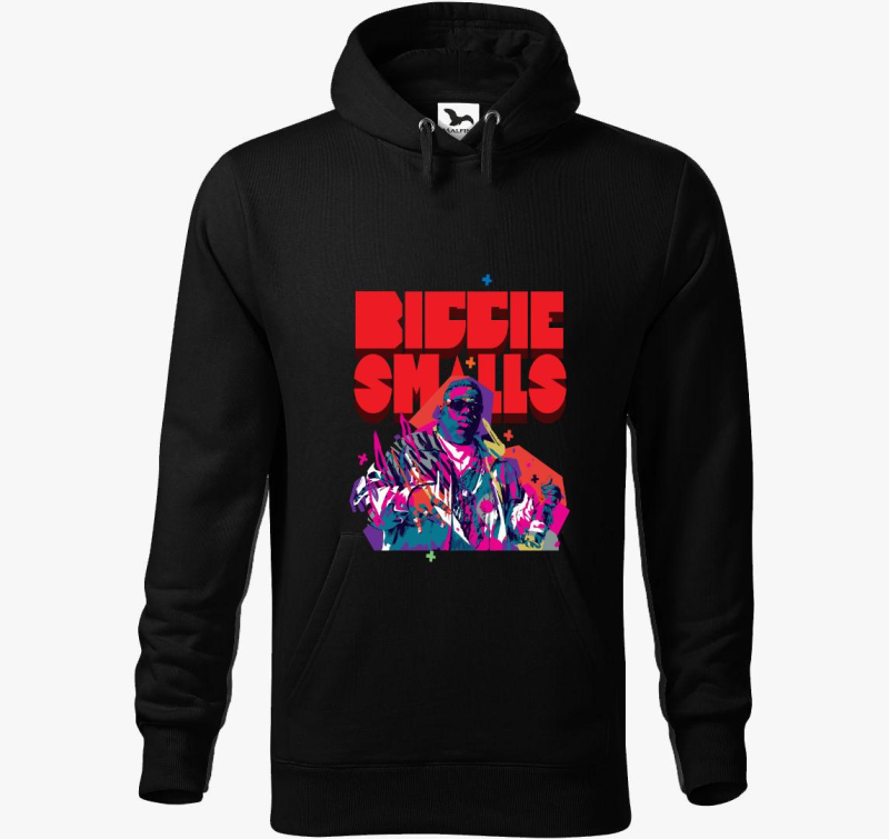 Biggie Smalls art kapucnis pulóver