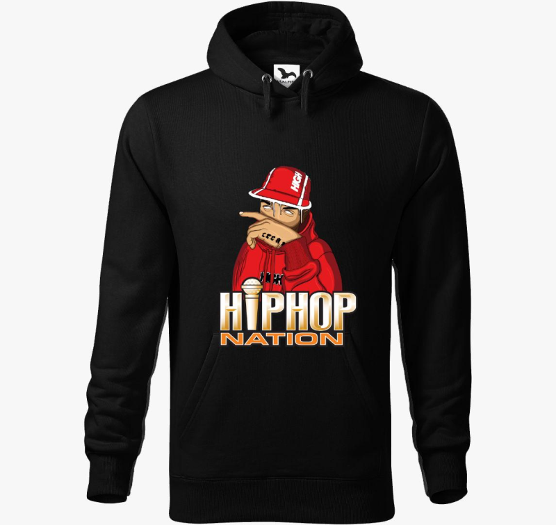 Hip-Hop Nation 2.0 kapucnis pulóver