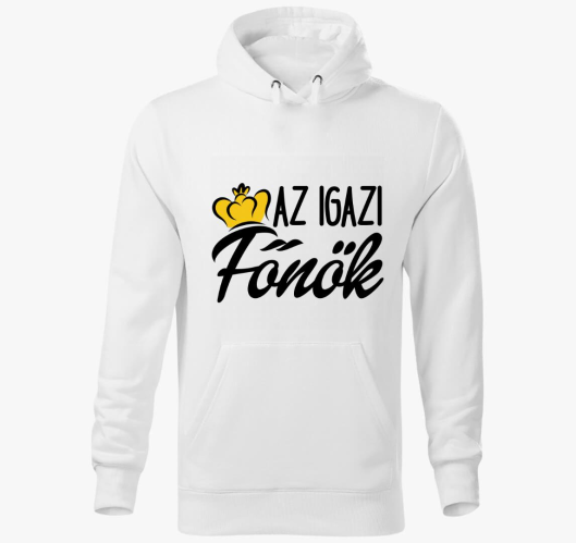 Az igazi főnök páros kapucnis ...