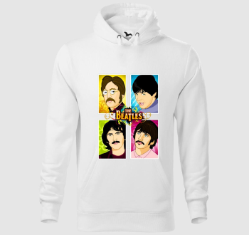 The Beatles rajzolt kapucnis pulóver