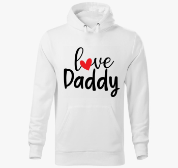 Love Daddy kapucnis 