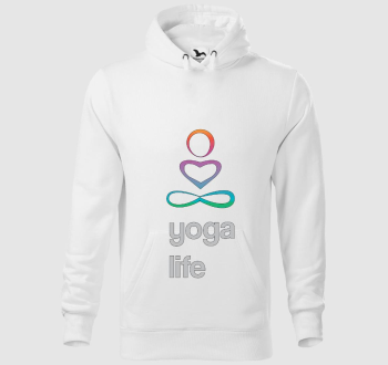 Yoga life kapucnis pulóver