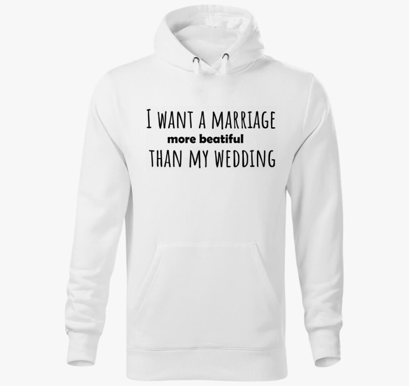 Marriage kapucnis pulóver