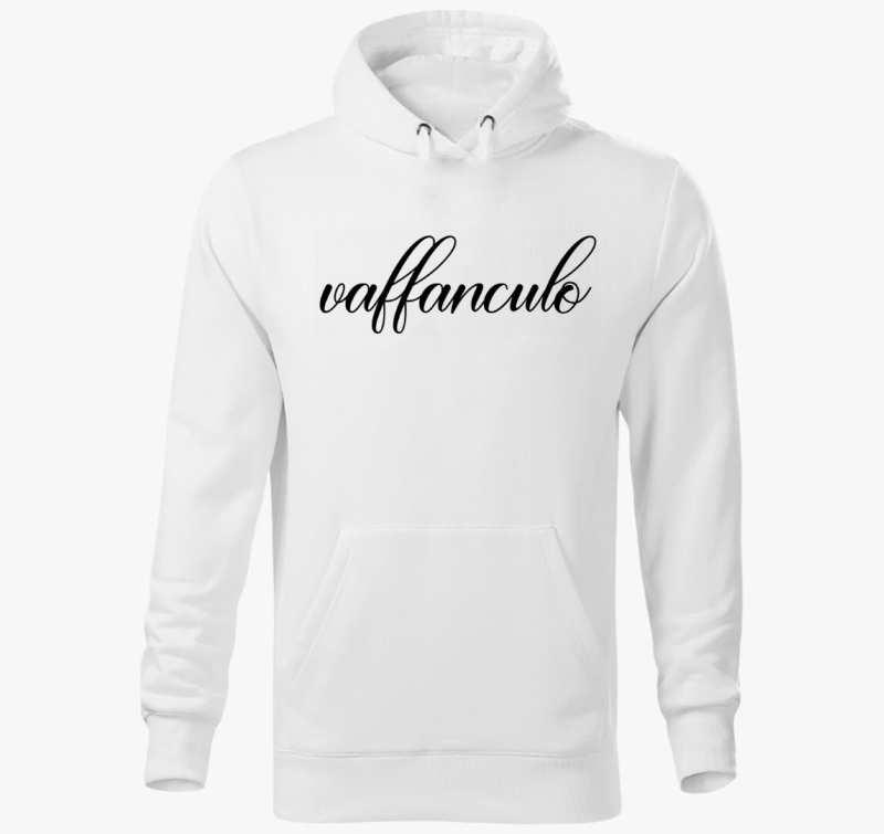Vaffanculo kapucnis pulóver