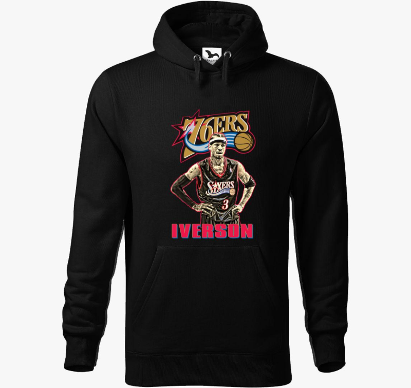Allen Iverson A Válasz kapucnis pulóver