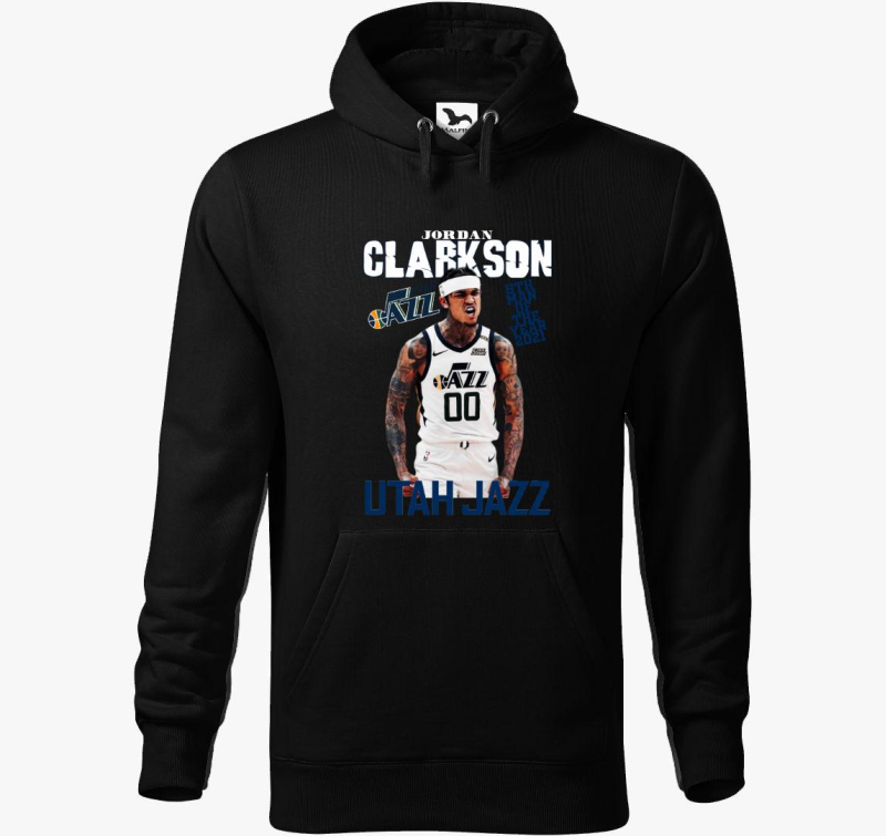 Clarkson Utah Jazz kapucnis pulóver