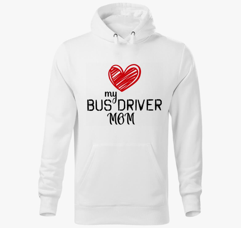 Buszsofőr anya kapucnis pulóver