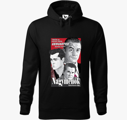 Nagymenők kapucnis pulóver