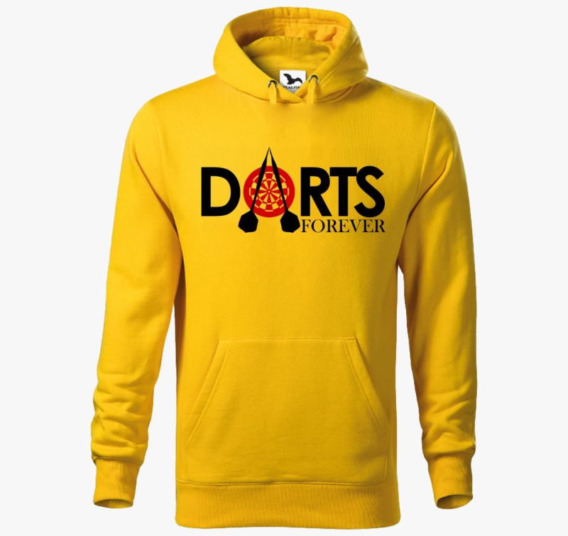 Darts nyilas kapucnis pulóver
