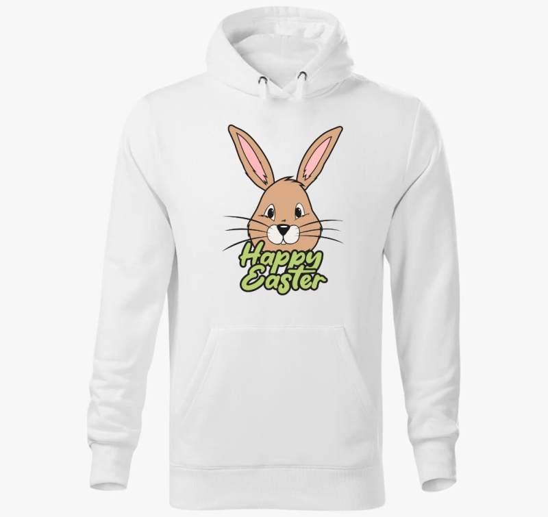 Happy Easter nyuszi kapucnis pulóver