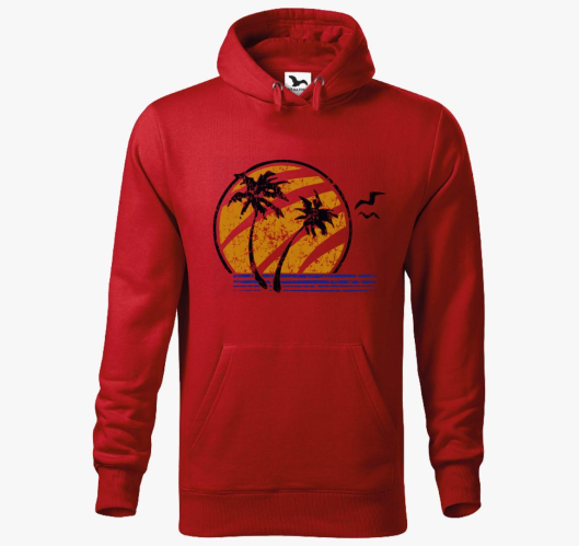 Ellie tengerparti mintás kapuc...