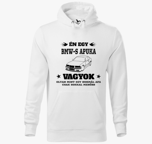 BMW-s apuka kapucnis pulóver