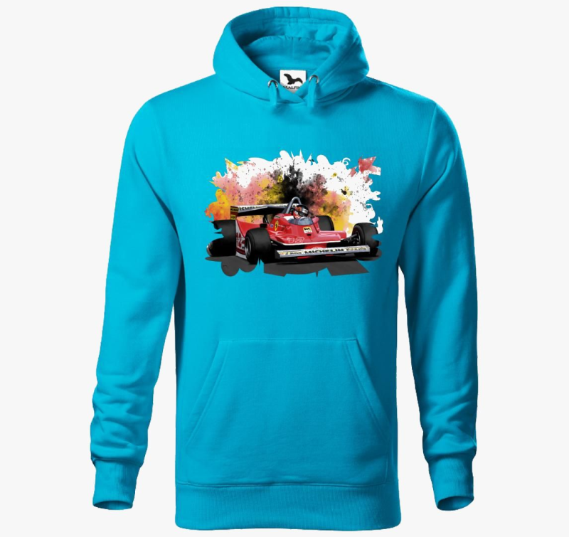 Gilles Villeneuve kapucnis pulóver