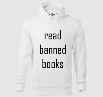 Read Banned Books kapucnis pulóver