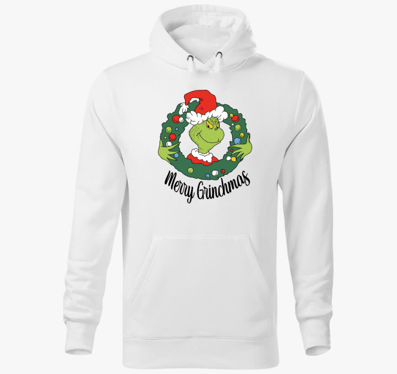 Merry Grinchmas karácsonyi kapucnis pulóver
