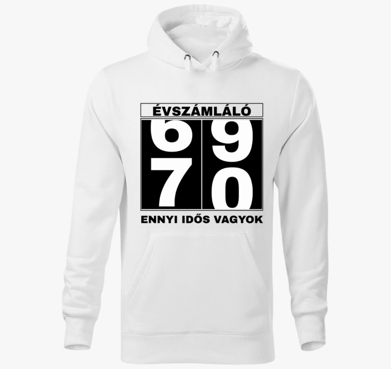 Évszámláló 70 éves szülinapi póló