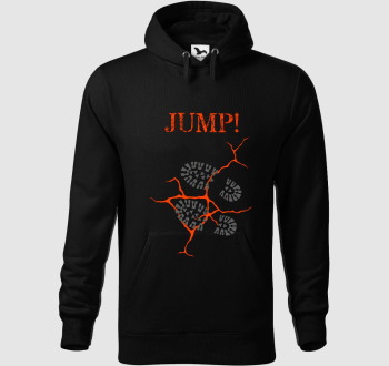JUMP (narancs) kapucnis pulóver