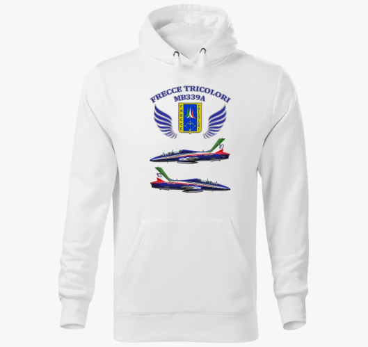 Frecce Tricolori kapucnis puló...