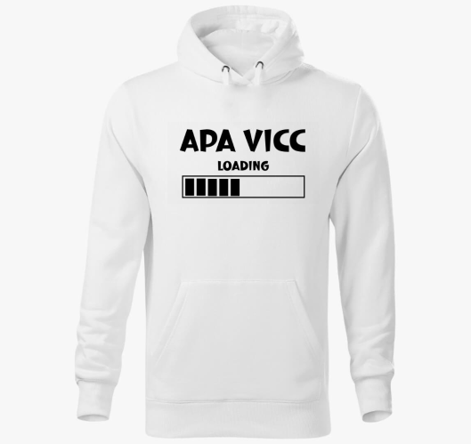 Apa vicc loading kapucnis puló...