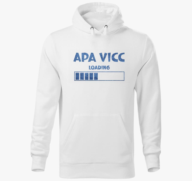 Apa vicc farmer kapucnis pulóver