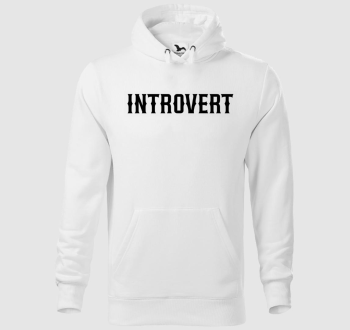 Introvert kapucnis pulóver