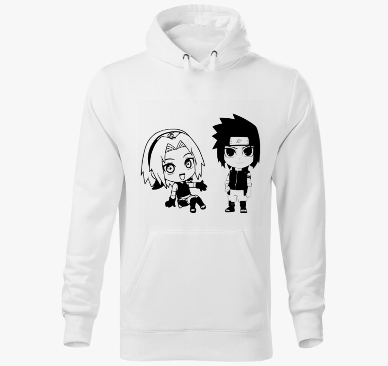 Anime karakterek kapucnis pulóver