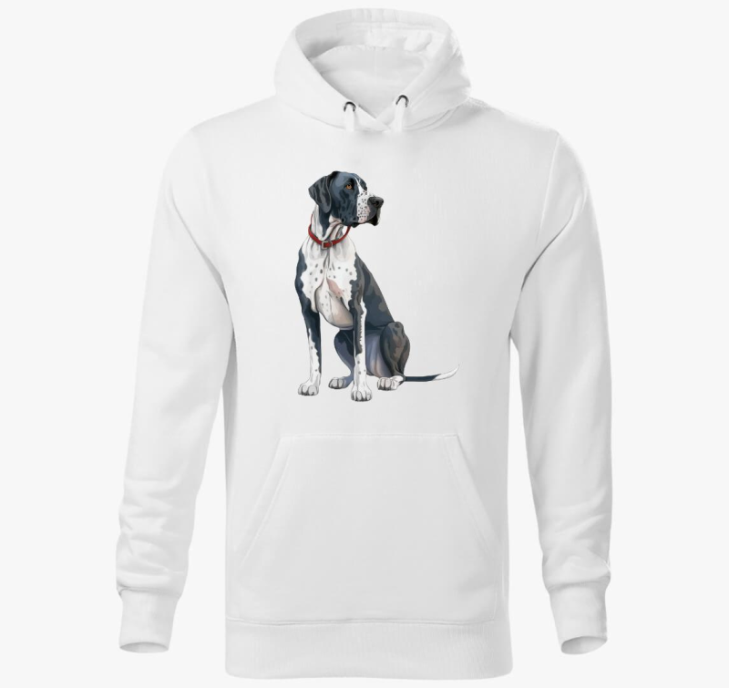 Dán dog kapucnis pulóver