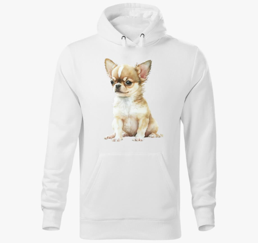 Csivava akvarell kapucnis puló...