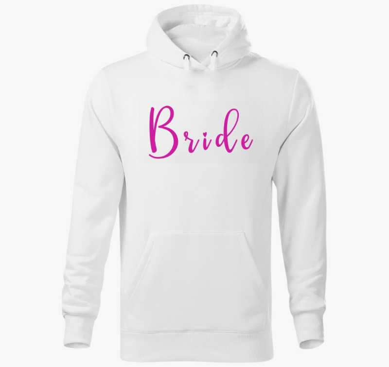 Bride pink szivecske kapucnis pulóver
