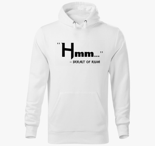 Hmm Geralt kapucnis pulóver