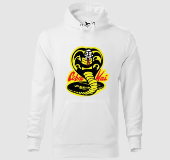 Cobra kai logó kapucnis pulóver