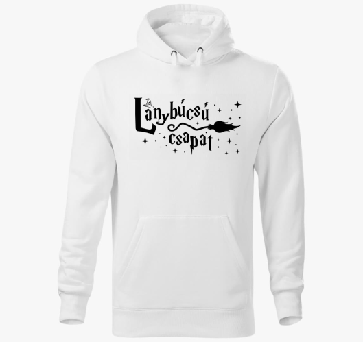 Varázslatos lánybúcsú kapucnis...