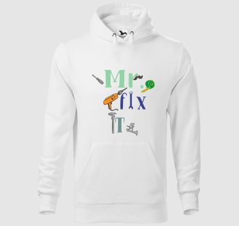 MR FIX IT kapucnis pulóver