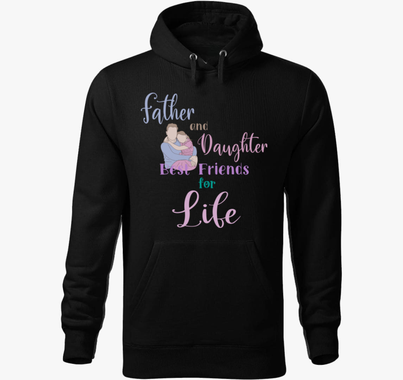 Father and daughter kapucnis pulóver