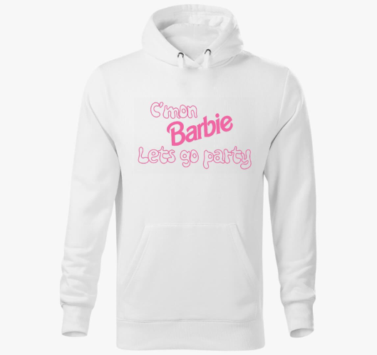 C'mon Barbie kapucnis pulóver