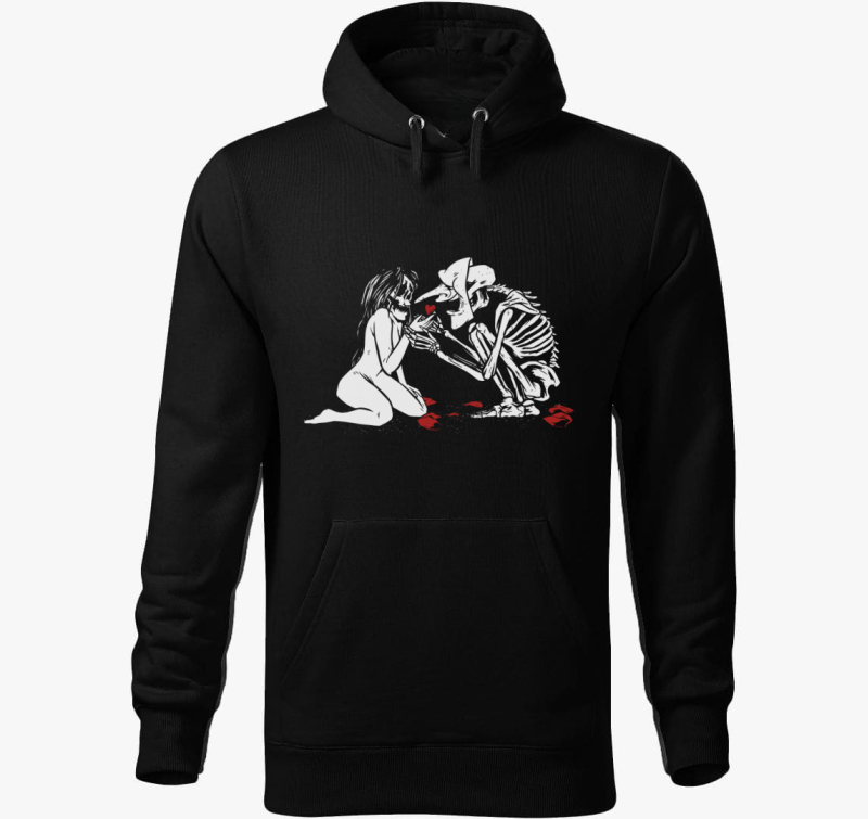 Szerelmes fáj kapucnis pulóver