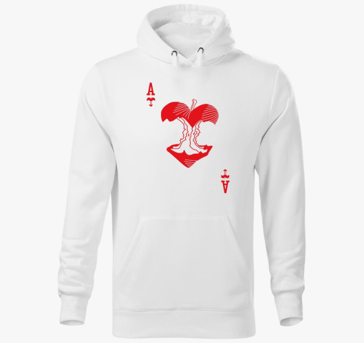 Alice Poker kapucnis pulóver