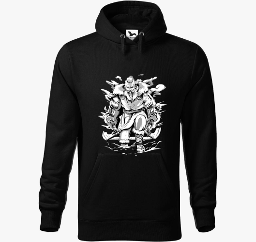 Viking harcos kapucnis pulóver...