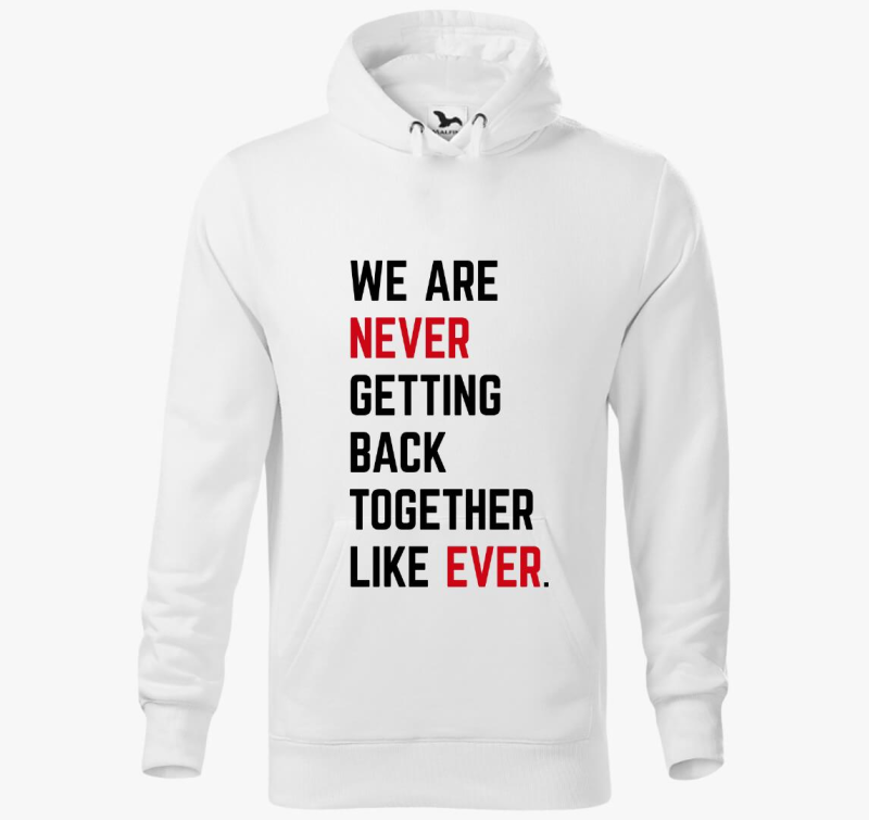 We are never Taylor Swift kapucnis pulóver
