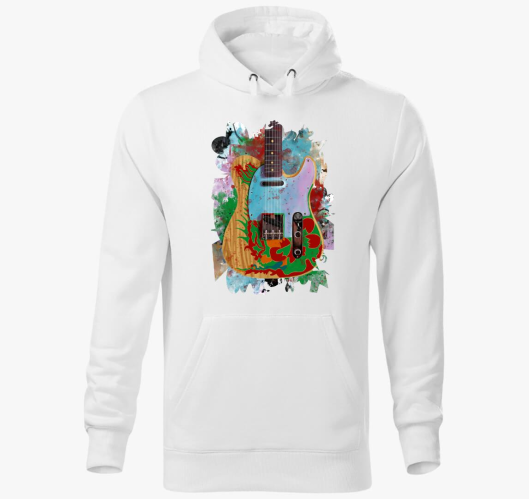 Jimmy Page gitár kapucnis puló...